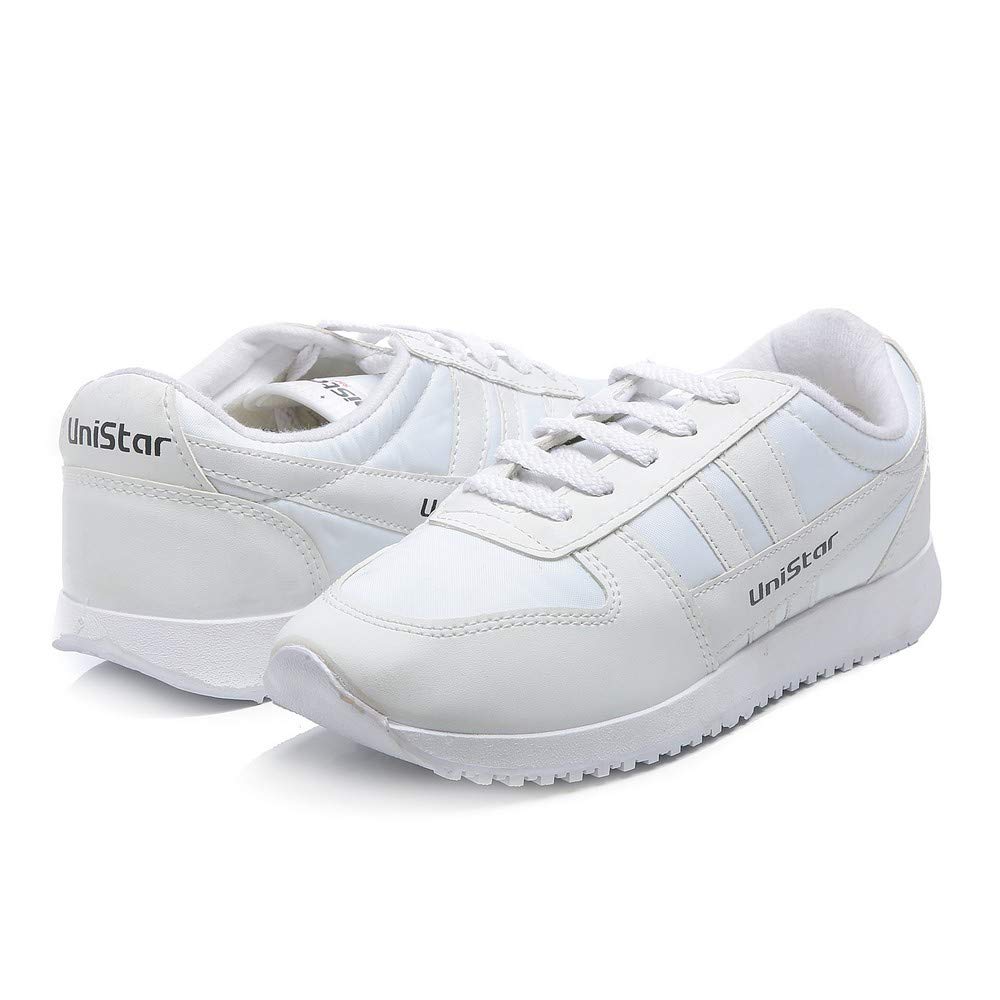 Buy Unistar Mens White Lace-up Running Shoes Online @ ₹329 from ShopClues-iangel.vn